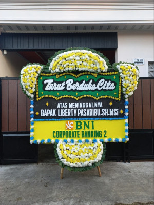 Papan Bunga Duka di Cawas